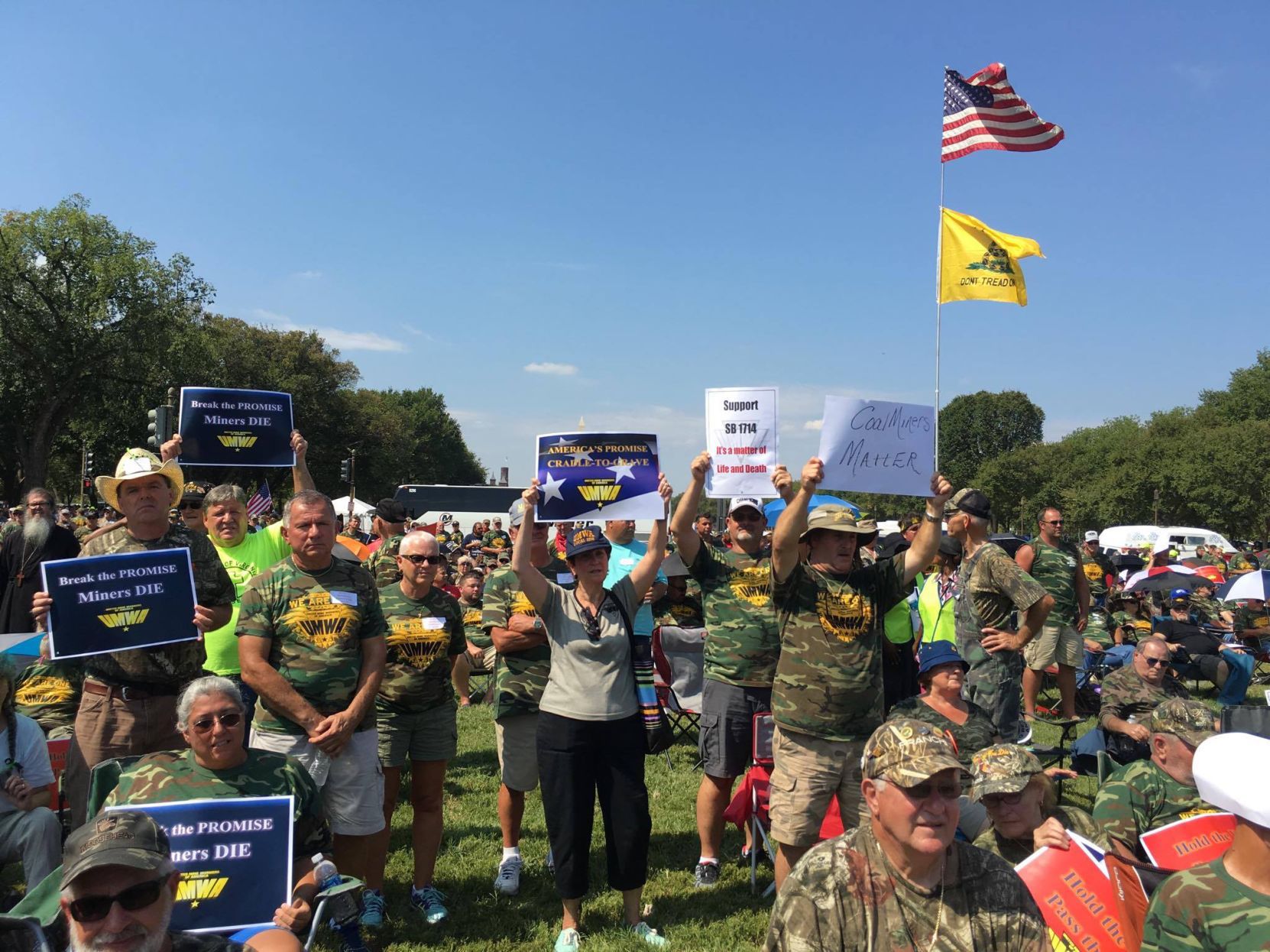 UMWA Rally